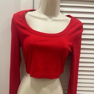 ❤️NWOT Long Sleeve Crop Top❤️